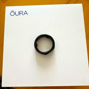Oura Ring Gen3, Heritage Black - US size 10